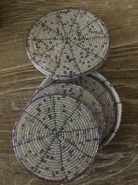 African Beaded Coaster Collection ShelleyLifeByDesign