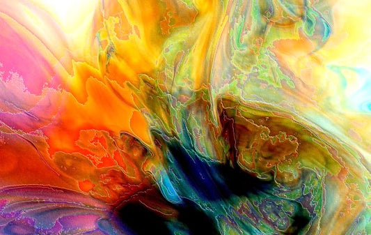 Abstract Water Colour
